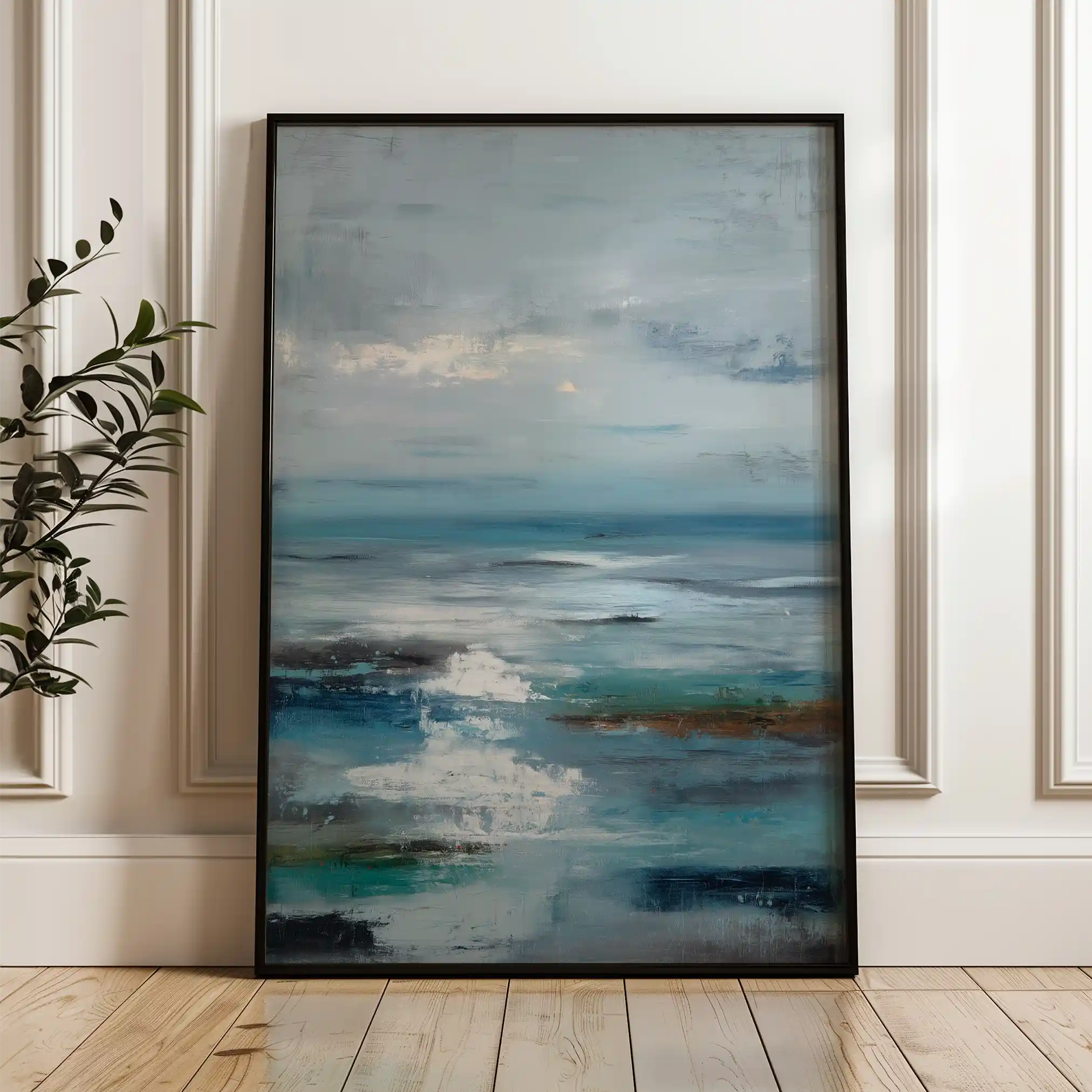 Abstract 1861 Canvas Art 60 x 40 cm / Stretched on hidden frame