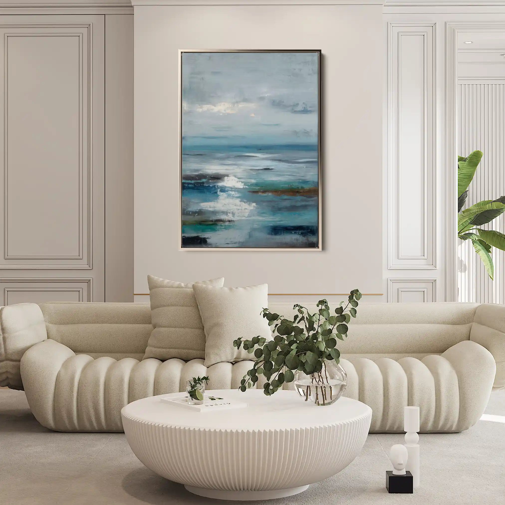 Abstract 1861 Canvas Art 60 x 40 cm / Stretched on hidden frame