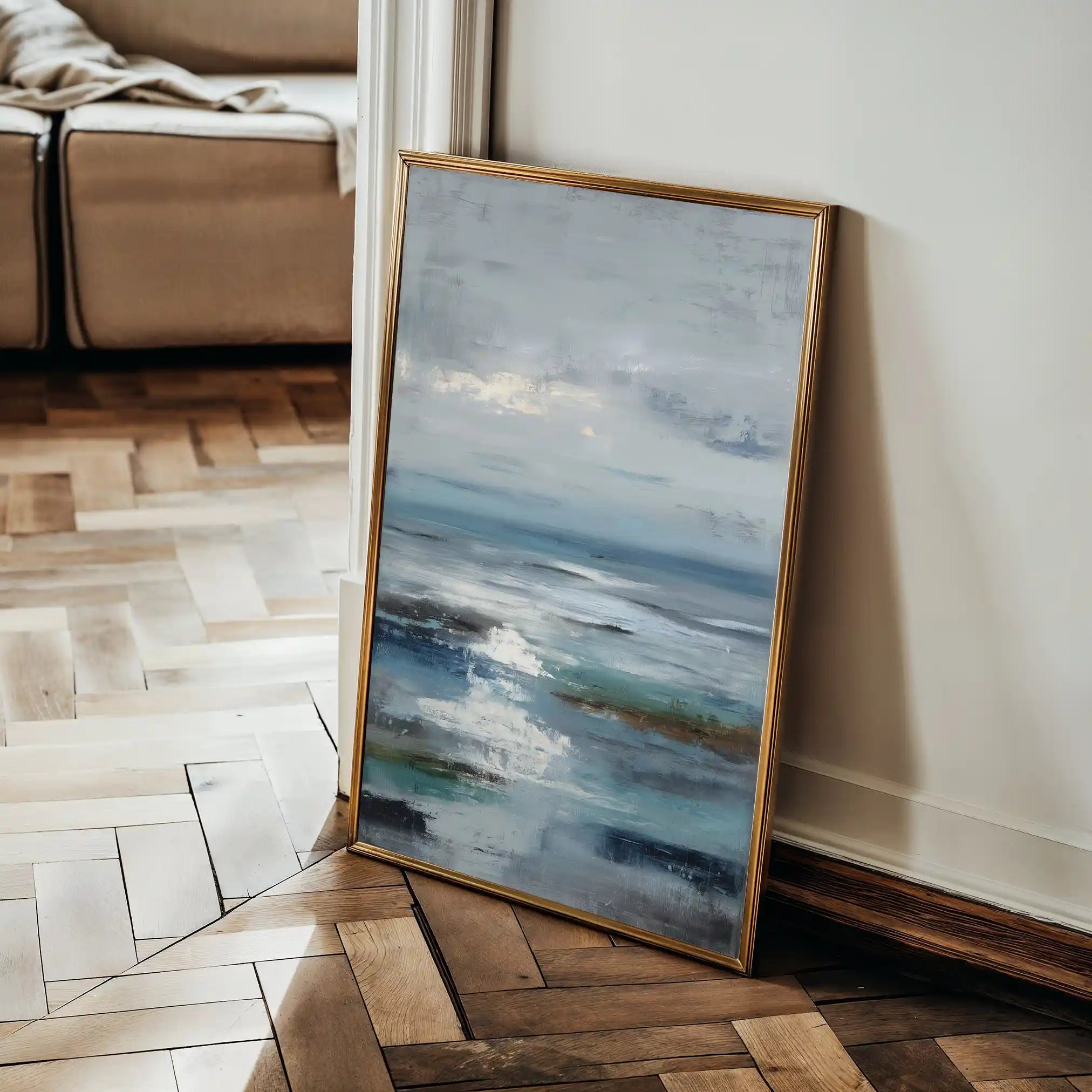 Abstract 1861 Canvas Art 60 x 40 cm / Stretched on hidden frame