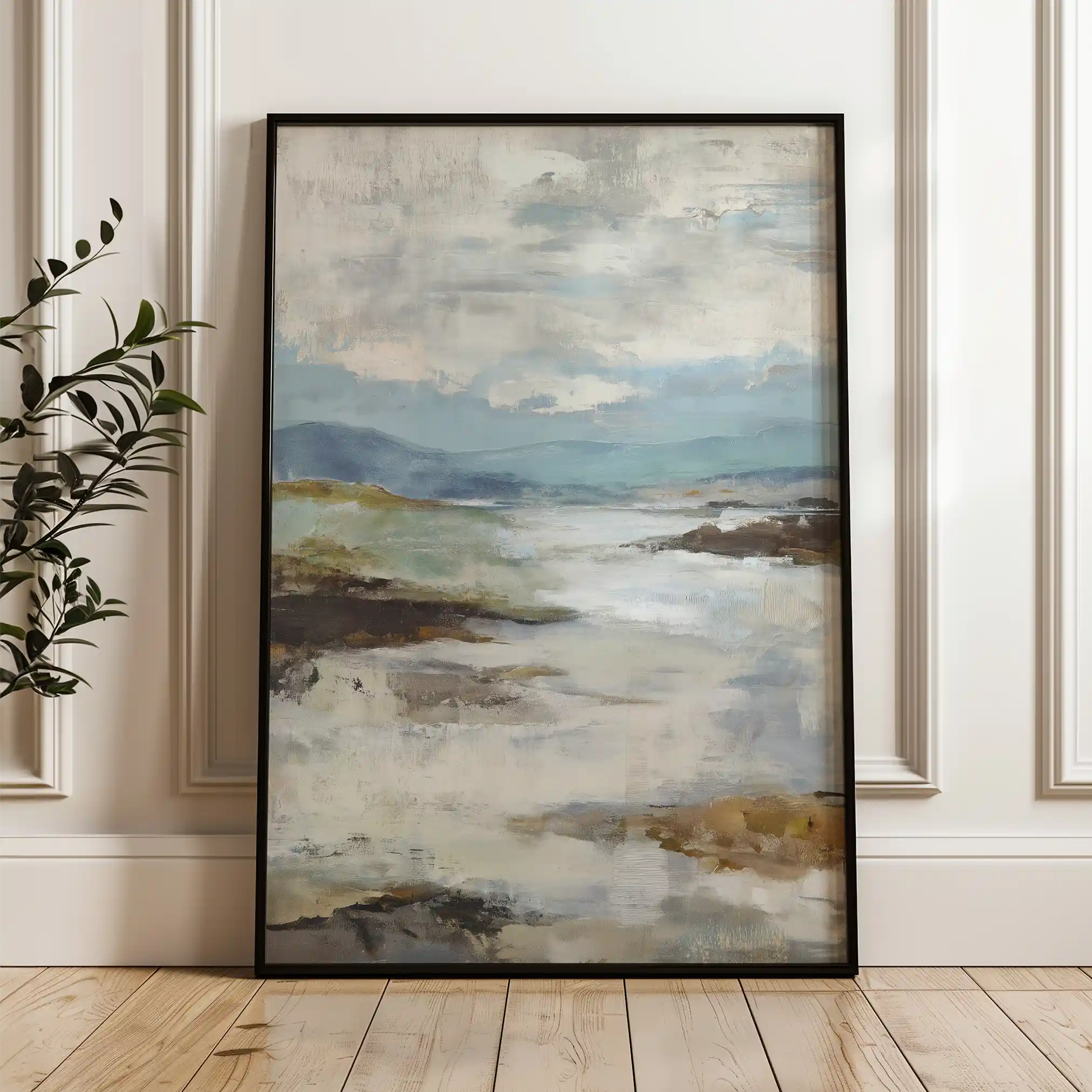 Abstract 1862 Canvas Art 60 x 40 cm / Stretched on hidden frame