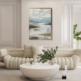 Abstract 1862 Canvas Art 60 x 40 cm / Stretched on hidden frame
