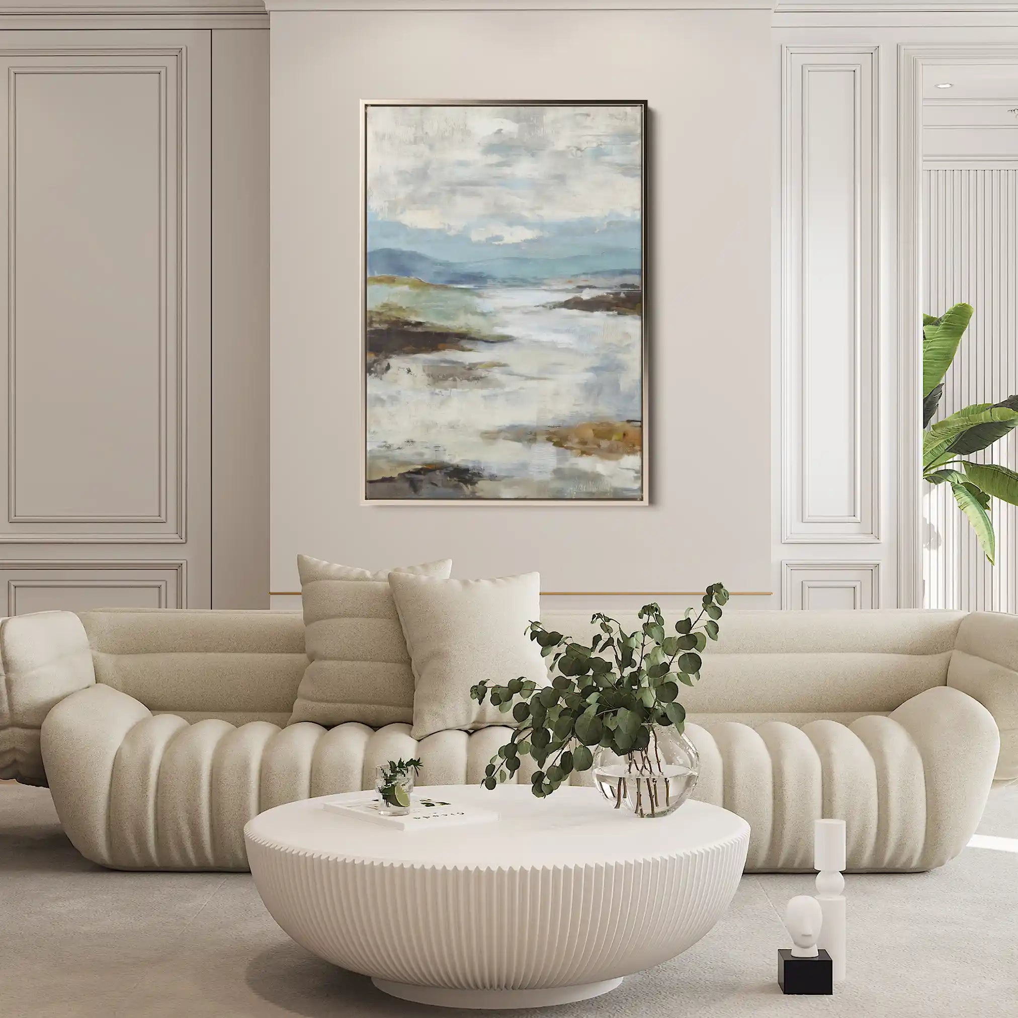 Abstract 1862 Canvas Art 60 x 40 cm / Stretched on hidden frame