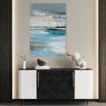 Abstract 1863 Canvas Art 60 x 40 cm / Stretched on hidden frame