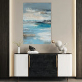 Abstract 1863 Canvas Art 60 x 40 cm / Stretched on hidden frame