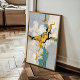 Abstract 1866 Canvas Art 60 x 40 cm / Stretched on hidden frame