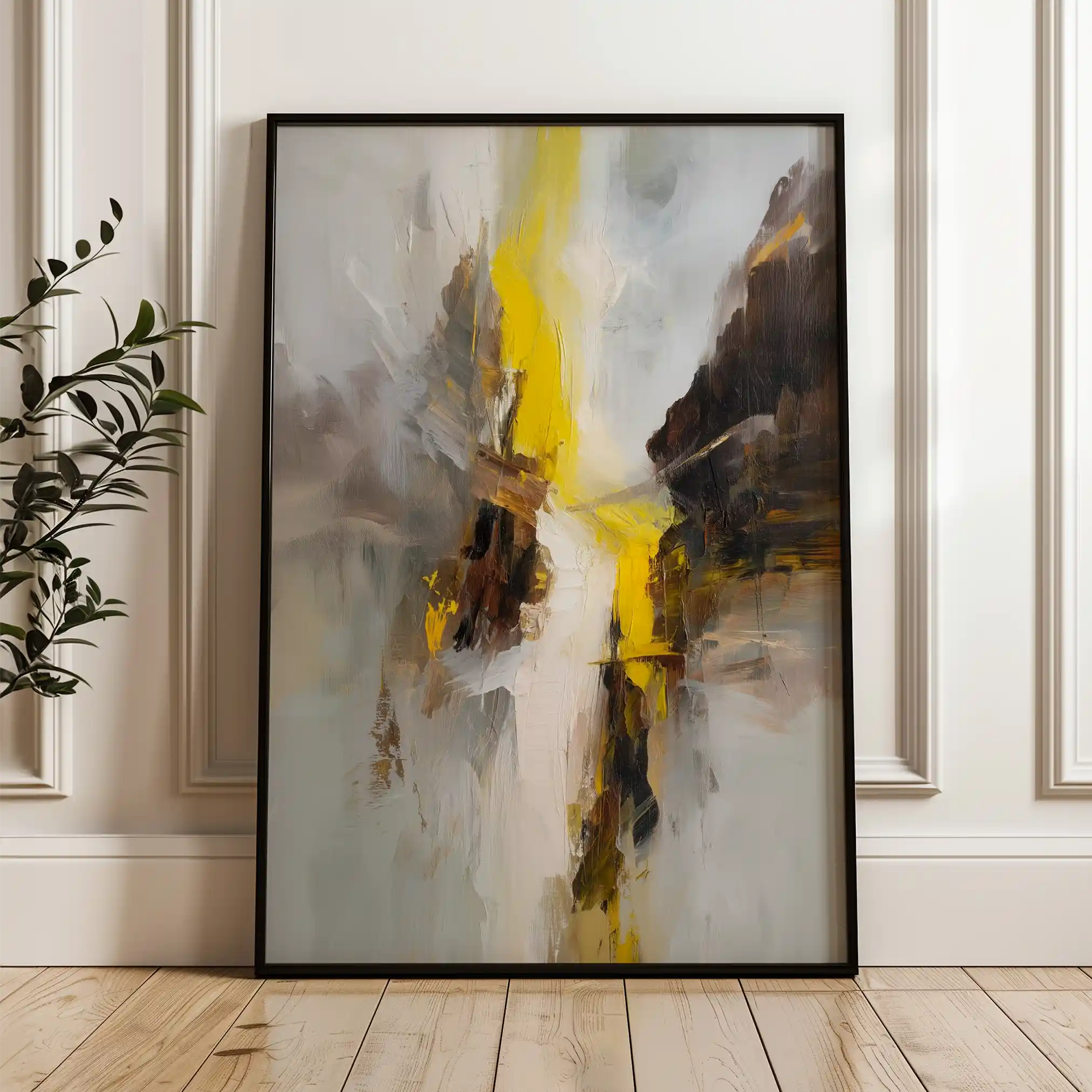 Abstract 1867 Canvas Art 60 x 40 cm / Stretched on hidden frame