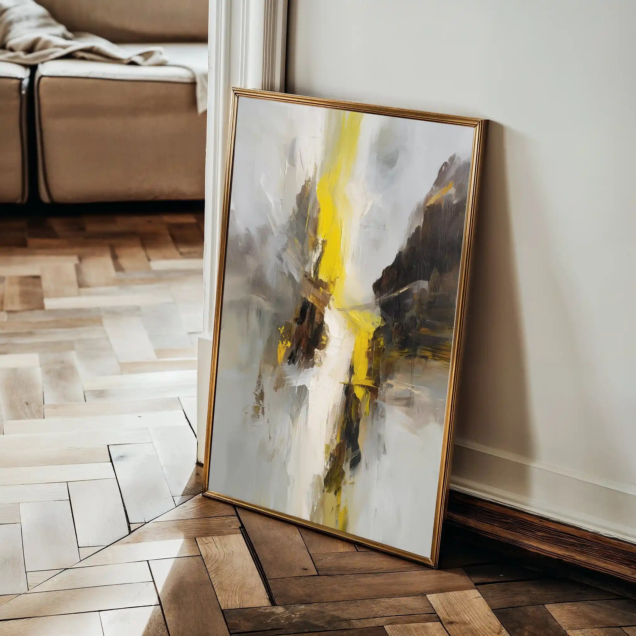 Abstract 1867 Canvas Art 60 x 40 cm / Stretched on hidden frame