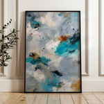 Abstract 1869 Canvas Art 60 x 40 cm / Stretched on hidden frame
