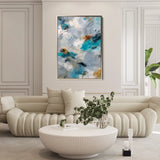 Abstract 1869 Canvas Art 60 x 40 cm / Stretched on hidden frame