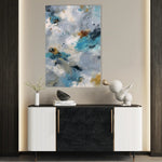 Abstract 1869 Canvas Art 60 x 40 cm / Stretched on hidden frame