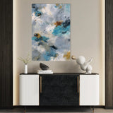 Abstract 1869 Canvas Art 60 x 40 cm / Stretched on hidden frame