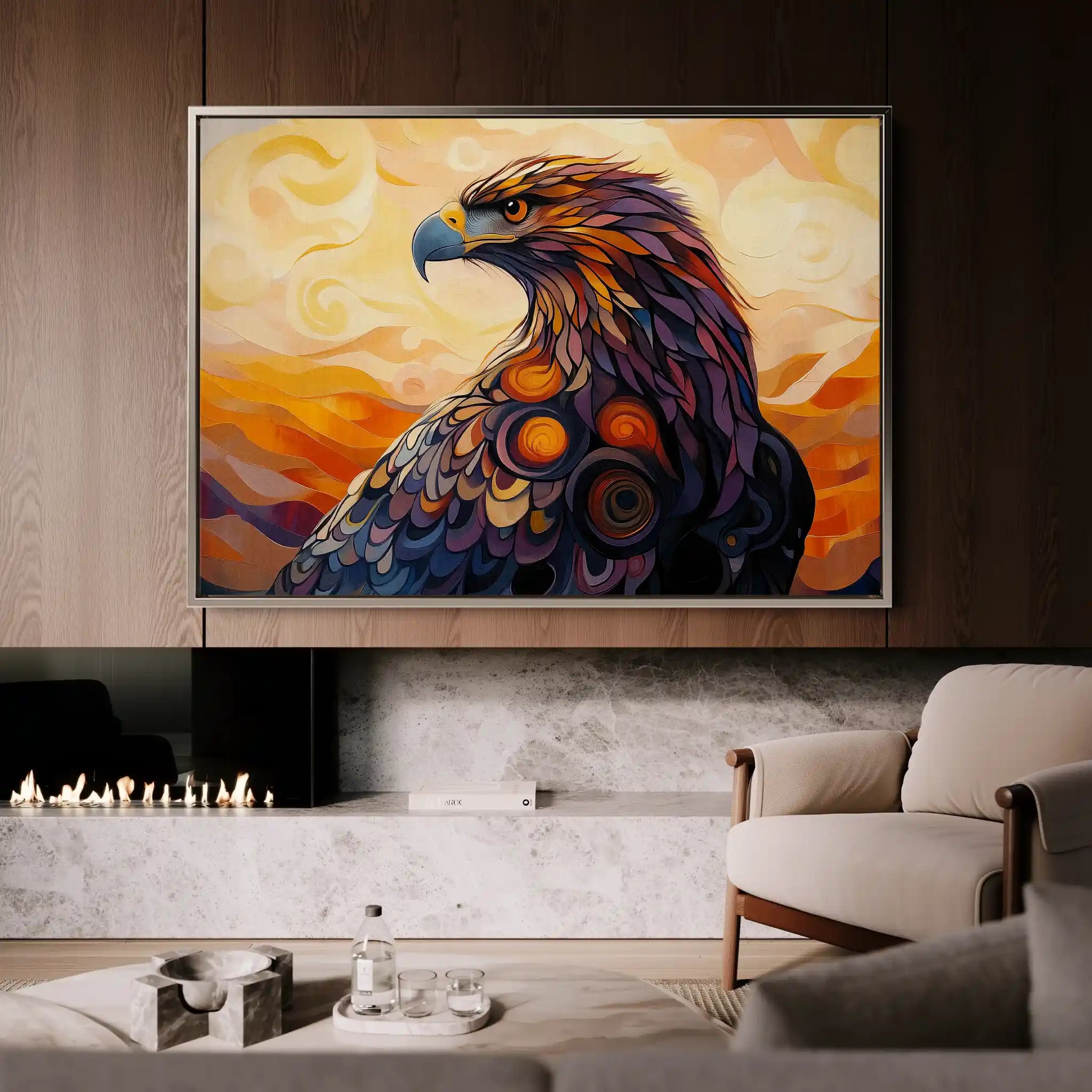 Animals 187 Canvas Art 90 x 60 cm / Stretched on hidden frame