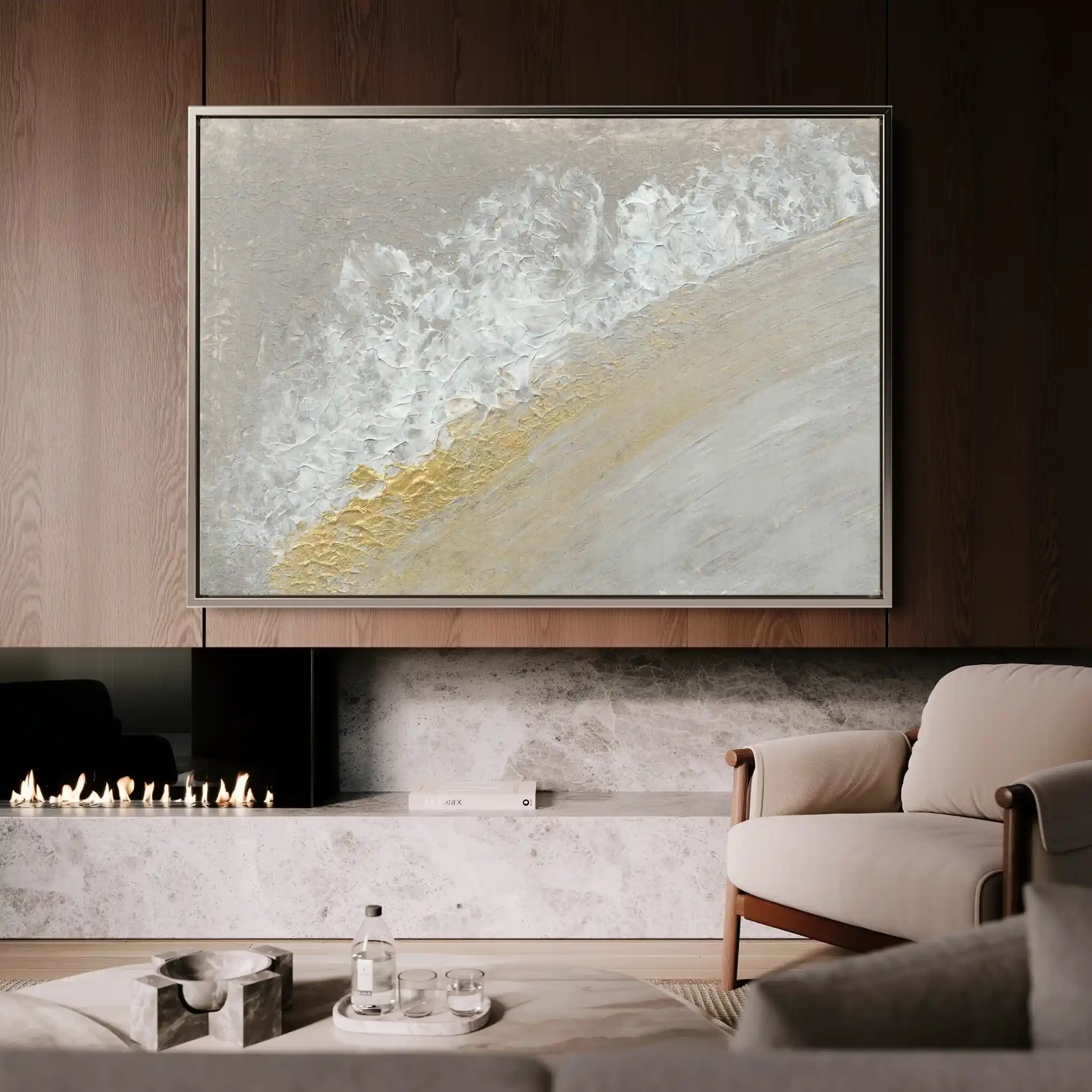 Abstract 187 Canvas Art 60 x 40 cm / Stretched on hidden frame