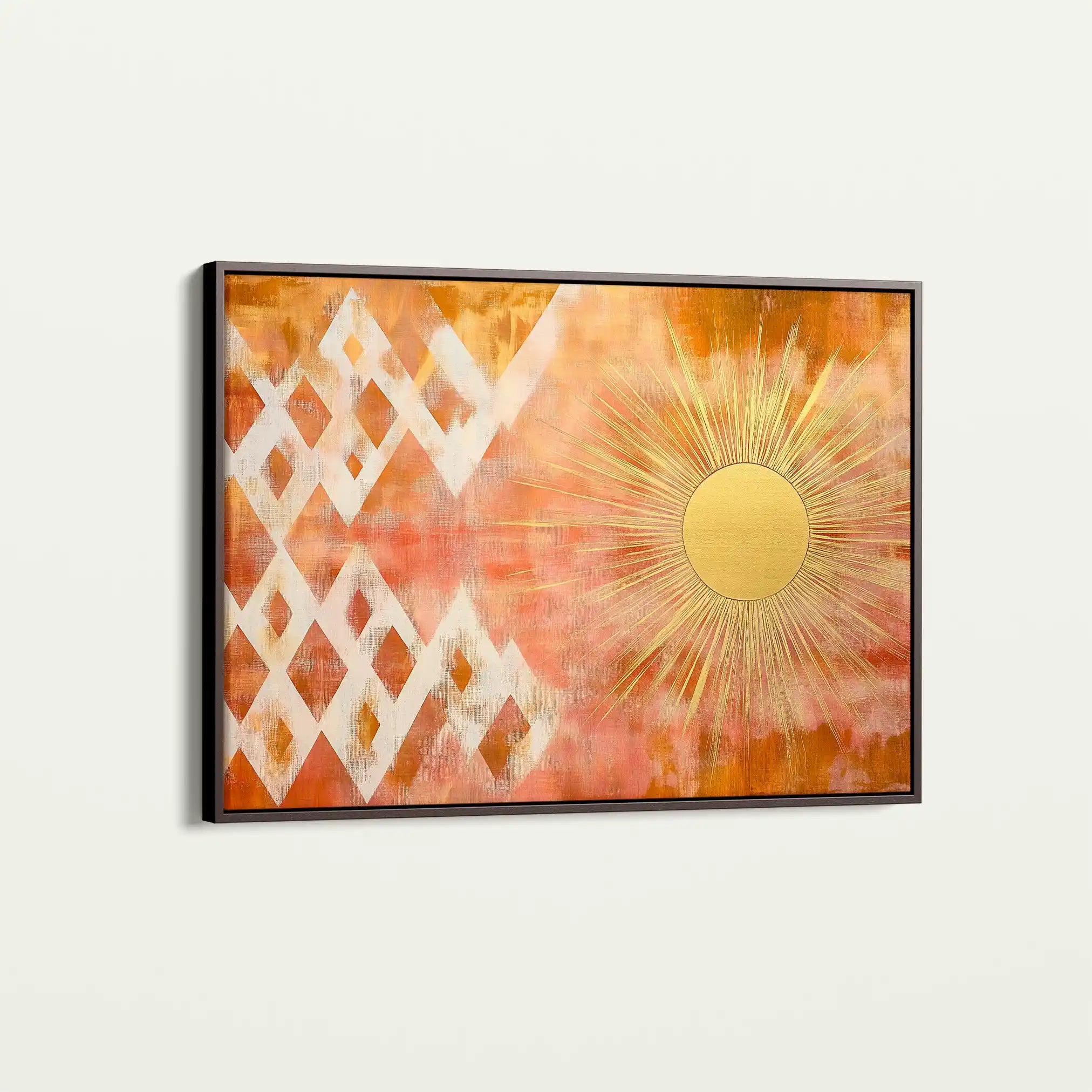 Boho 187 Canvas Art 90 x 60 cm / Stretched on hidden frame