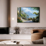 Landscape 187 Canvas Art 90 x 60 cm / Stretched on hidden frame