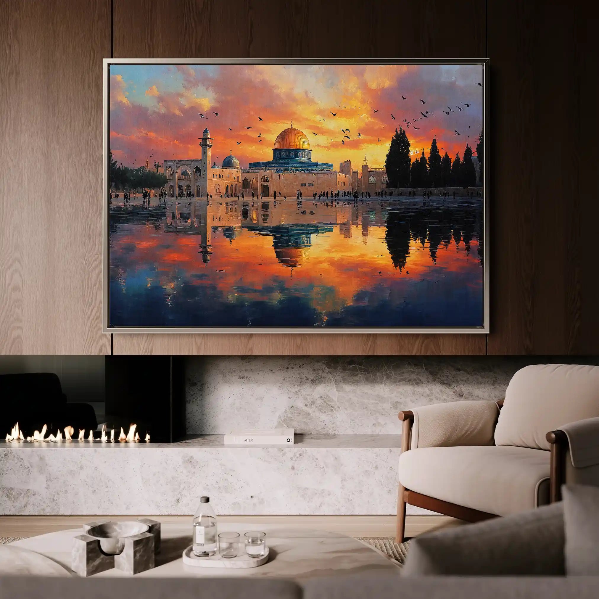 Palestine 187 Canvas Art 60 x 40 cm / Stretched on hidden frame