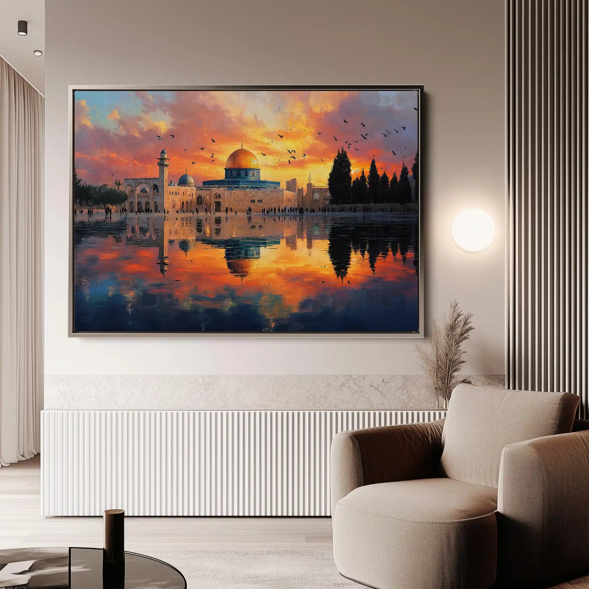 Palestine 187 Canvas Art 60 x 40 cm / Stretched on hidden frame