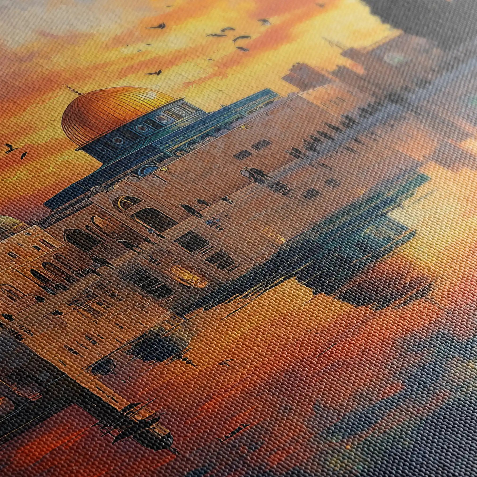 Palestine 187 Canvas Art 60 x 40 cm / Stretched on hidden frame