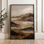 Abstract 1872 Canvas Art 60 x 40 cm / Stretched on hidden frame