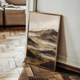 Abstract 1872 Canvas Art 60 x 40 cm / Stretched on hidden frame