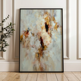 Abstract 1876 Canvas Art 60 x 40 cm / Stretched on hidden frame
