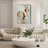 Abstract 1876 Canvas Art 60 x 40 cm / Stretched on hidden frame