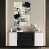Abstract 1878 Canvas Art 60 x 40 cm / Stretched on hidden frame