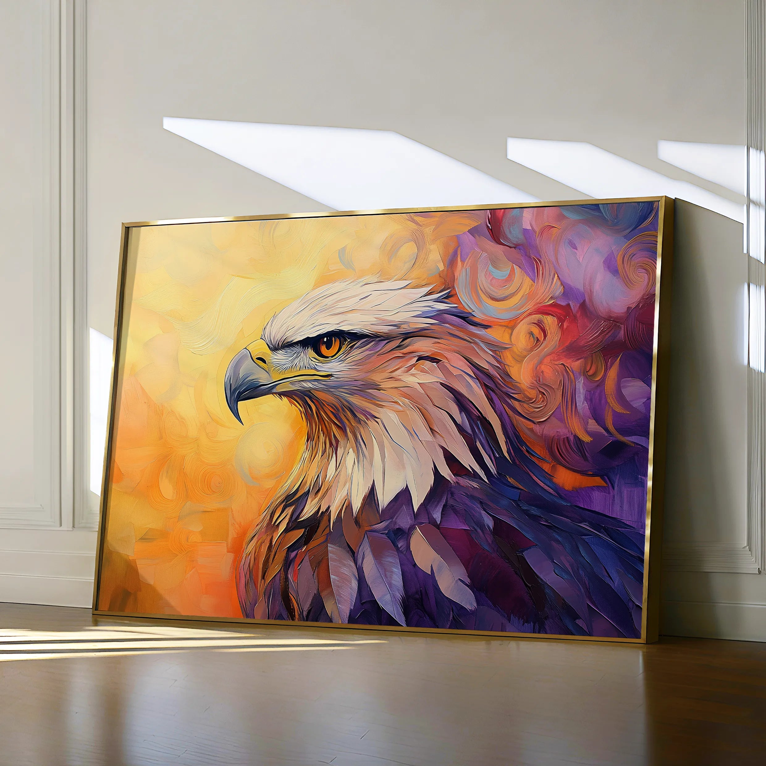 Animals Canvas Wall Art WAD188-AN 90 x 60 cm / Stretched on hidden frame