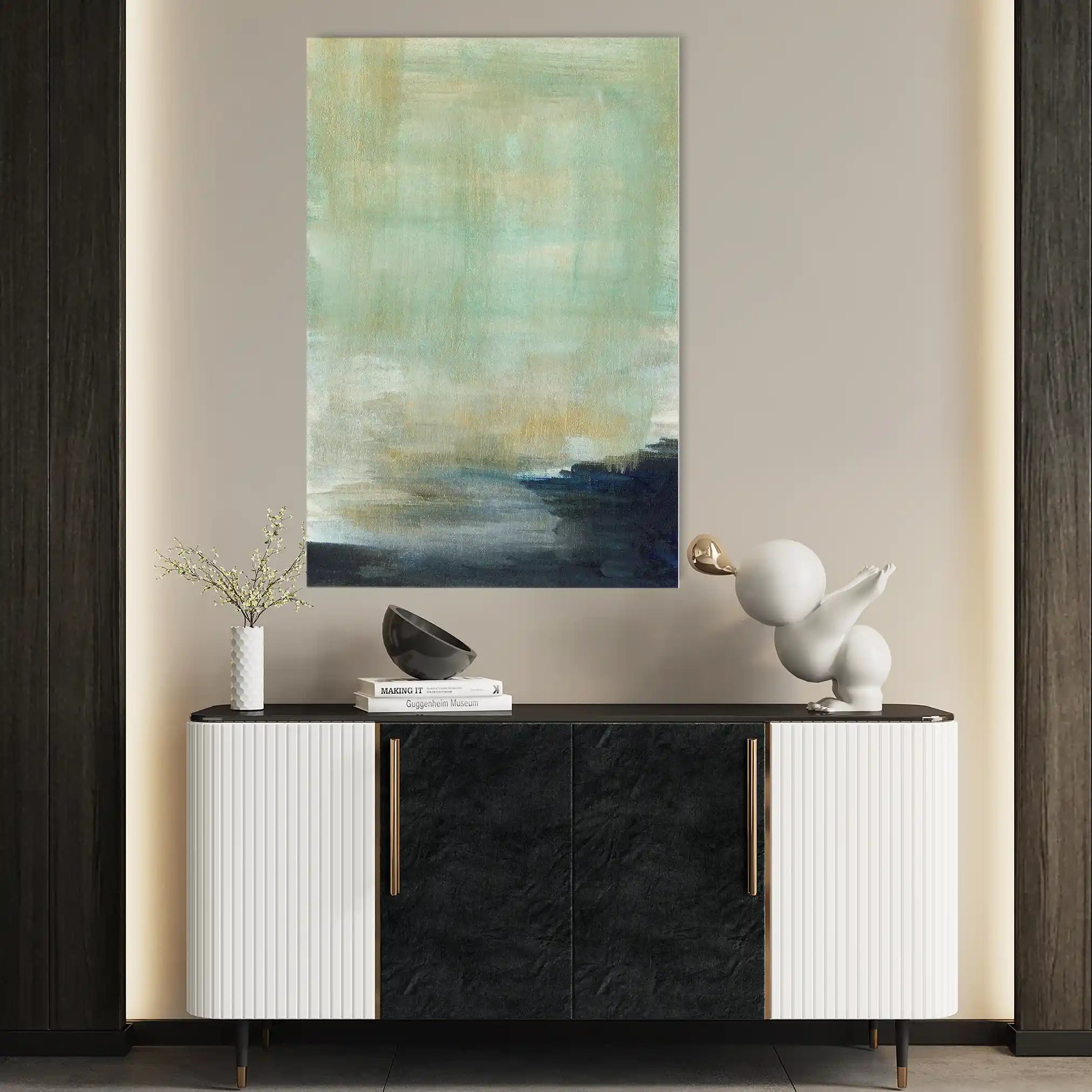 Abstract 188 Canvas Art 60 x 40 cm / Stretched on hidden frame