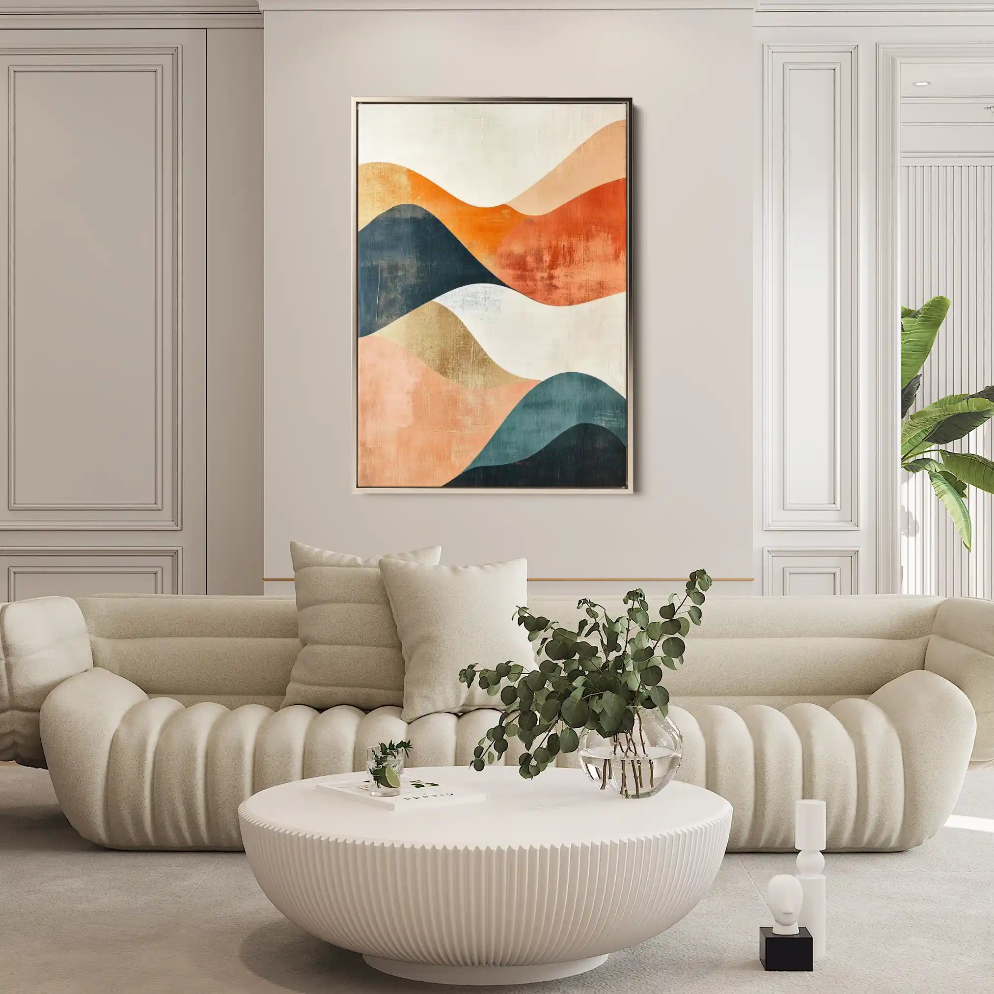 Boho 188 Canvas Art 90 x 60 cm / Stretched on hidden frame