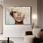 Portrait 188 Canvas Art 90 x 60 cm / Stretched on hidden frame