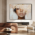 Portrait 188 Canvas Art 90 x 60 cm / Stretched on hidden frame