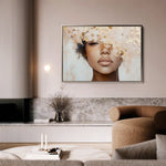 Portrait 188 Canvas Art 90 x 60 cm / Stretched on hidden frame