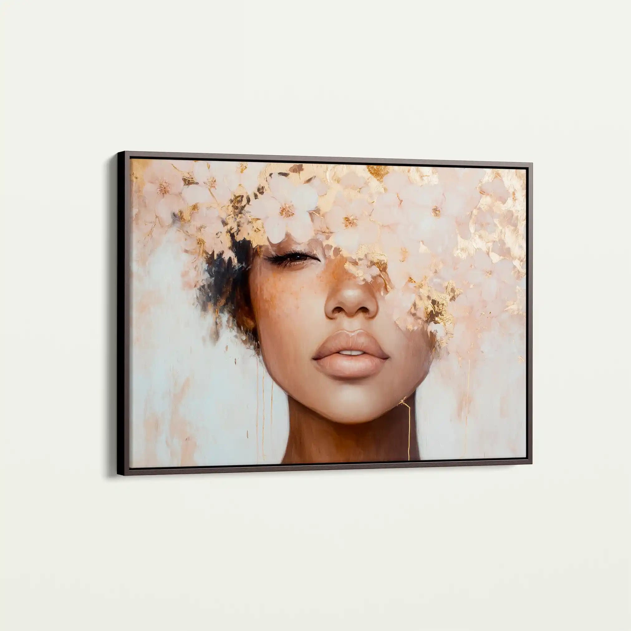 Portrait 188 Canvas Art 90 x 60 cm / Stretched on hidden frame