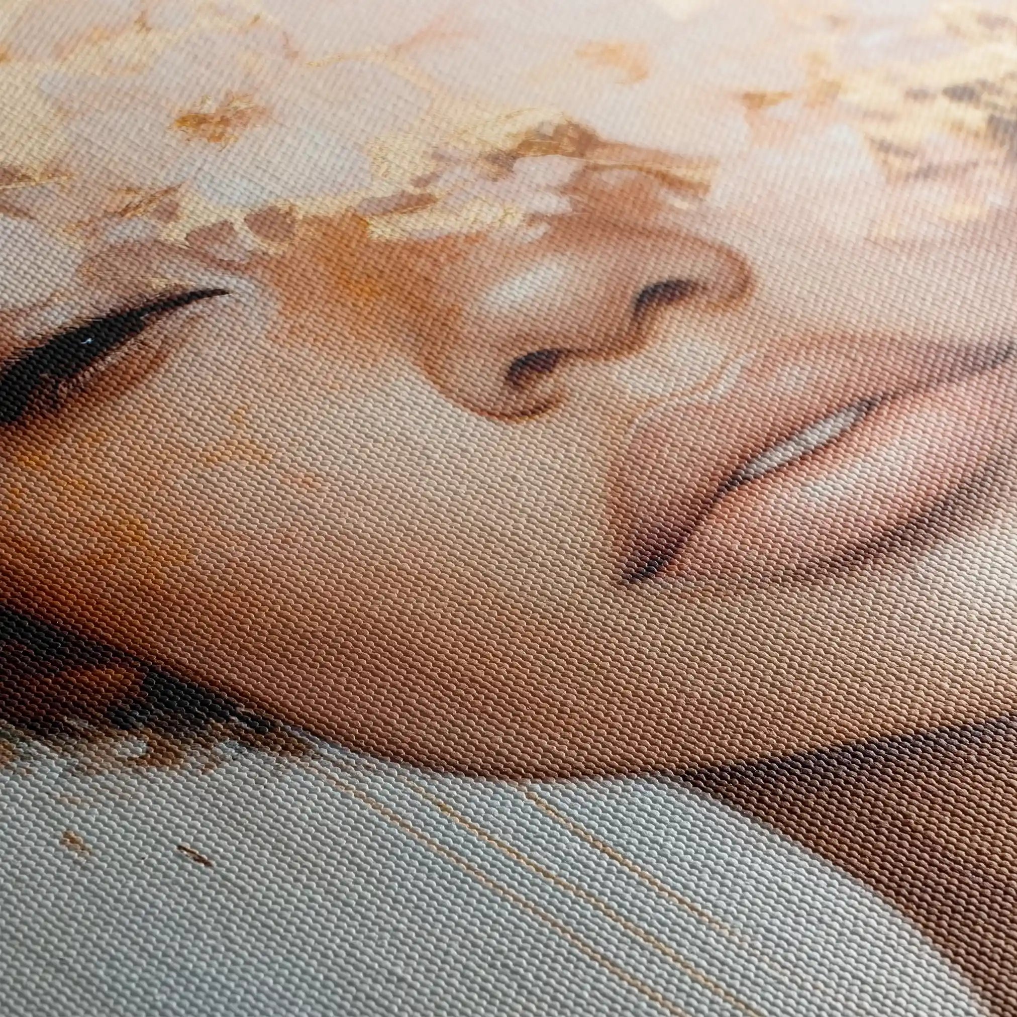 Portrait 188 Canvas Art 90 x 60 cm / Stretched on hidden frame