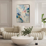 Abstract 1880 Canvas Art 60 x 40 cm / Stretched on hidden frame