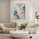 Abstract 1880 Canvas Art 60 x 40 cm / Stretched on hidden frame