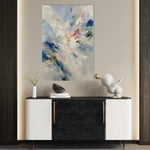 Abstract 1880 Canvas Art 60 x 40 cm / Stretched on hidden frame