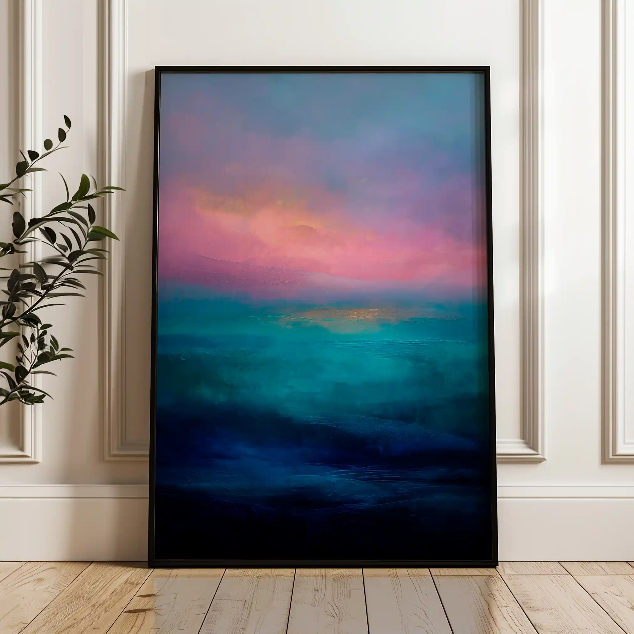 Abstract 1881 Canvas Art 60 x 40 cm / Stretched on hidden frame