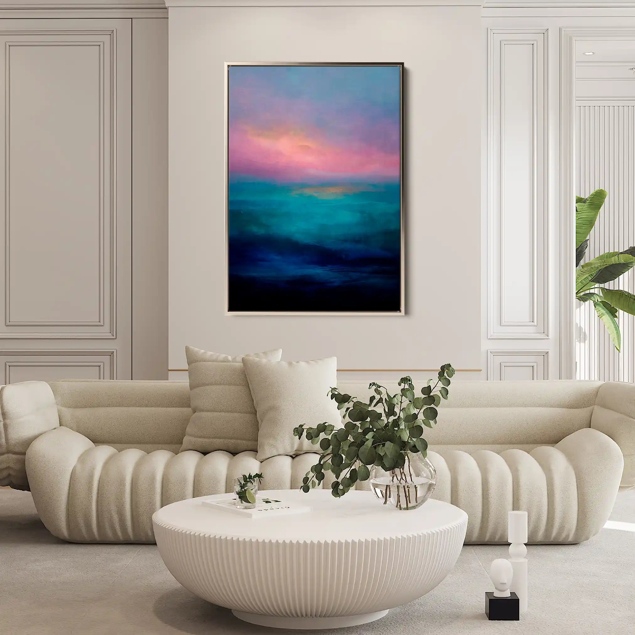 Abstract 1881 Canvas Art 60 x 40 cm / Stretched on hidden frame