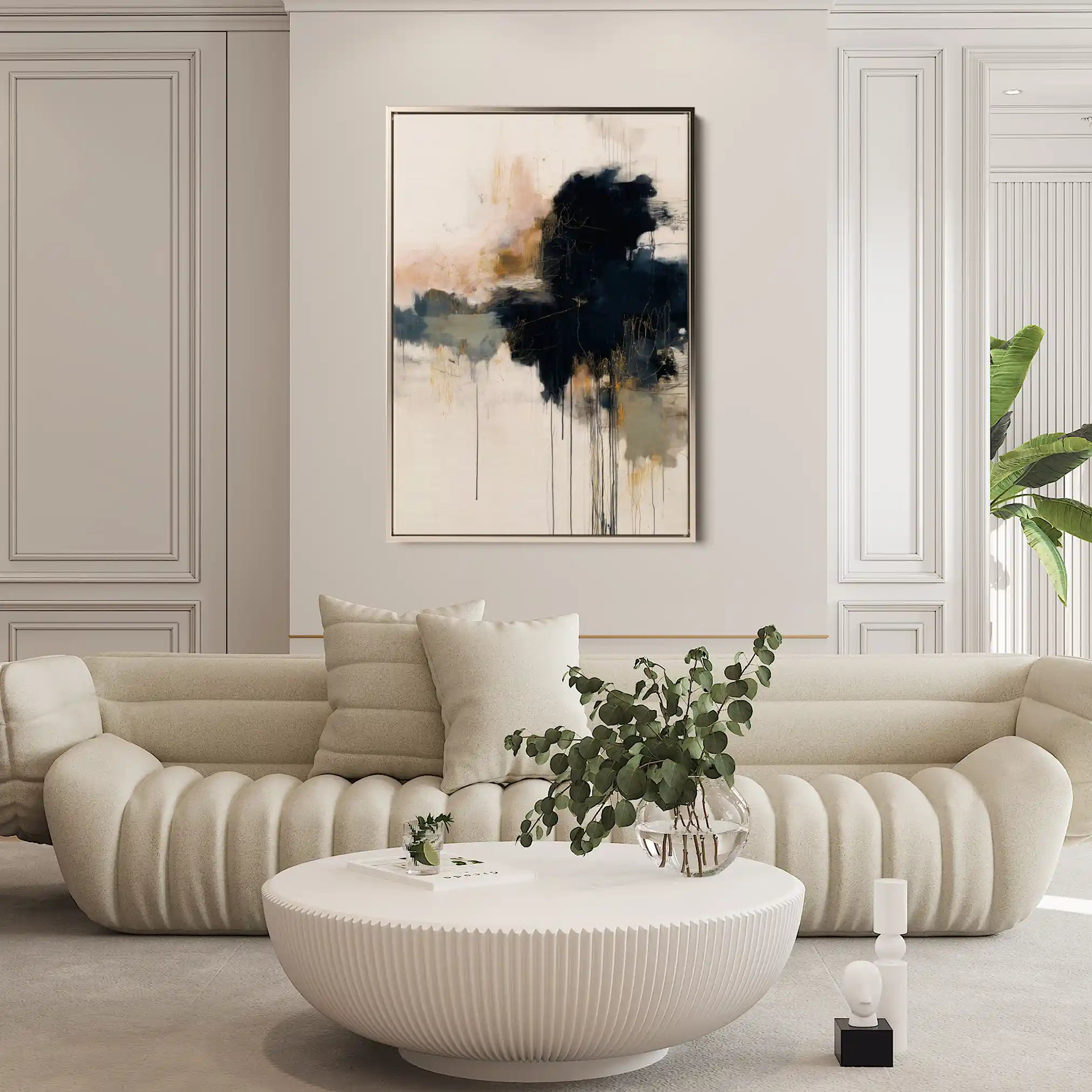 Abstract 1882 Canvas Art 60 x 40 cm / Stretched on hidden frame