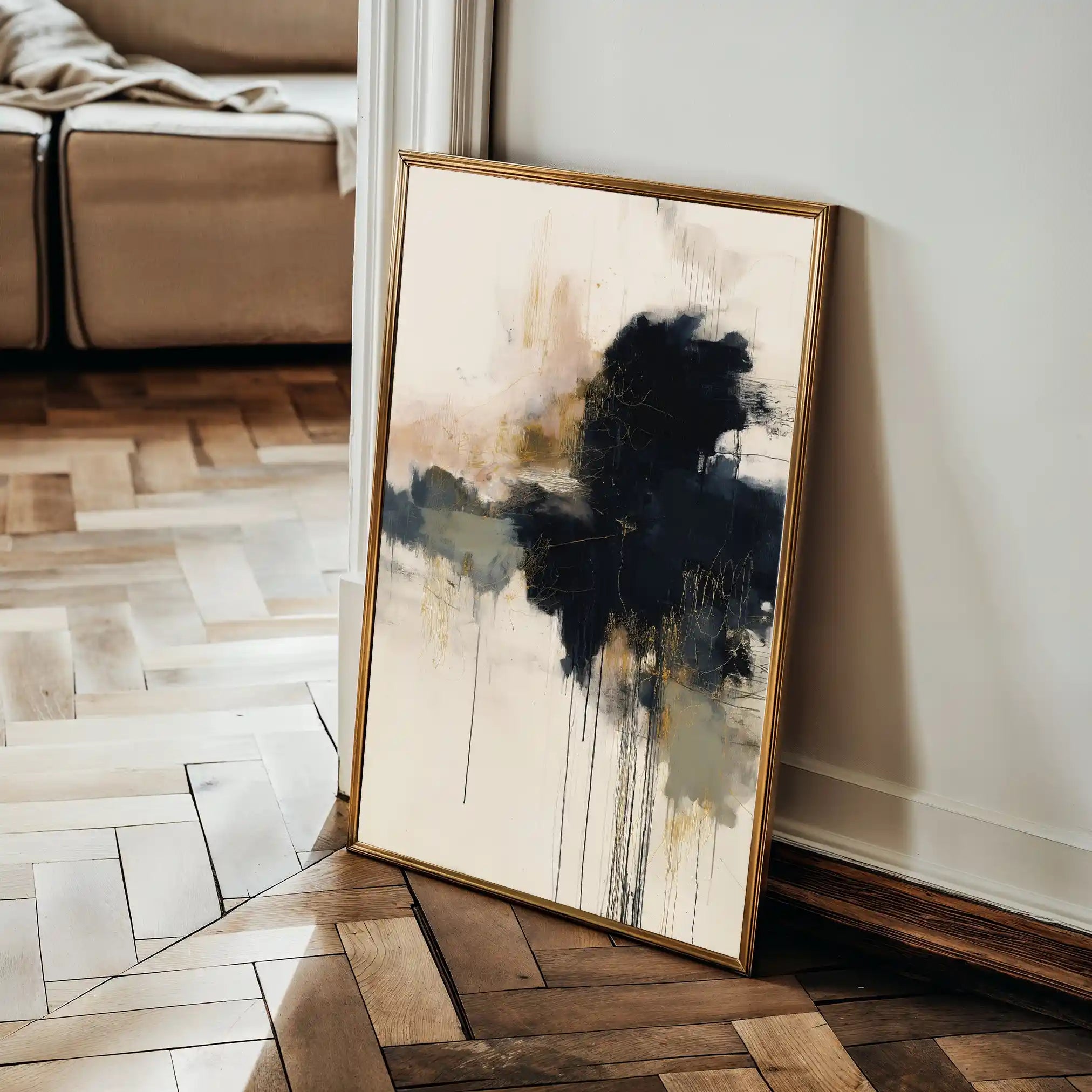 Abstract 1882 Canvas Art 60 x 40 cm / Stretched on hidden frame