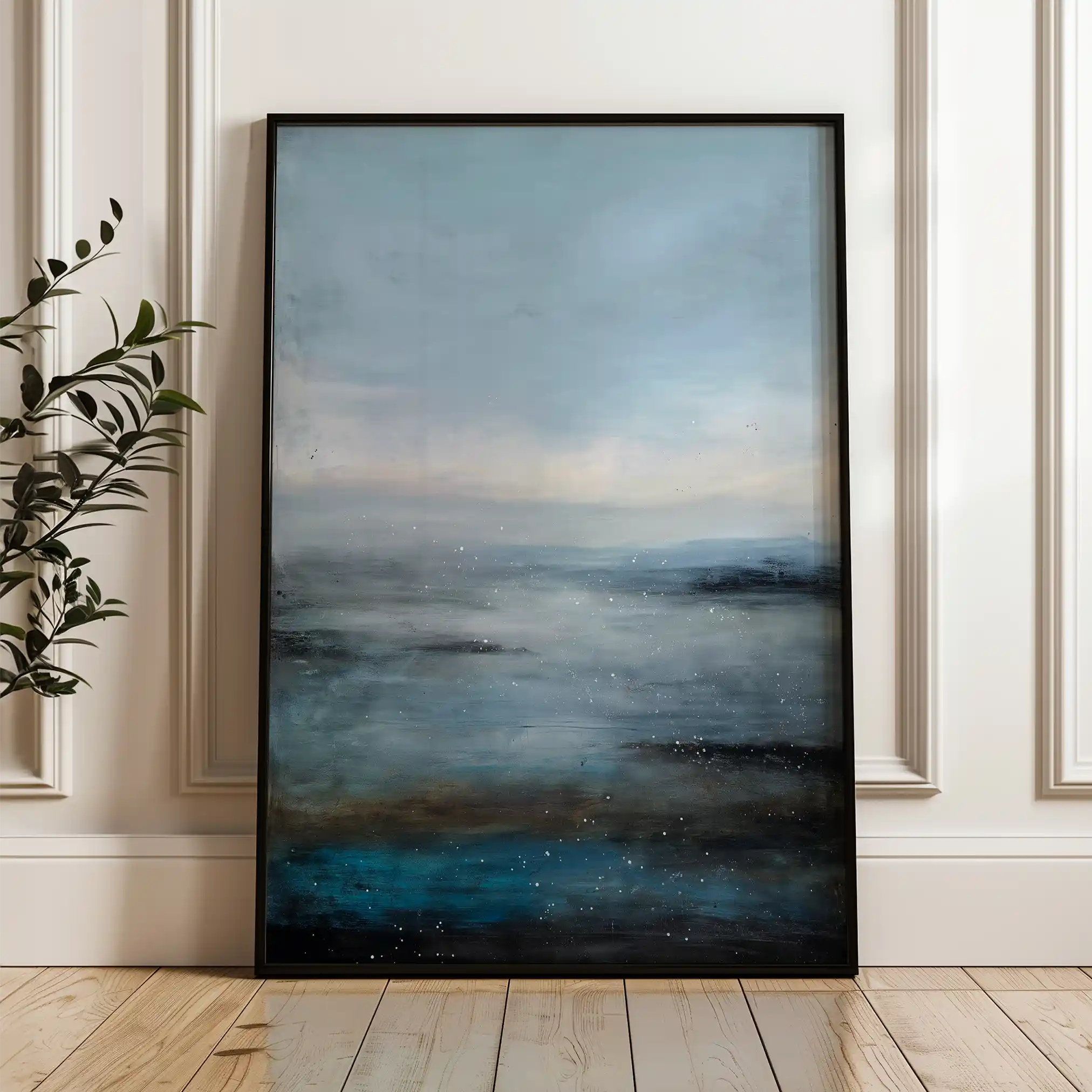 Abstract 1886 Canvas Art 60 x 40 cm / Stretched on hidden frame