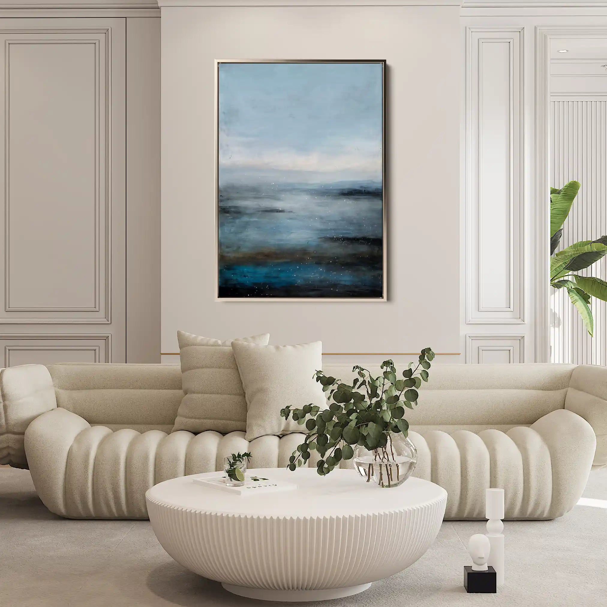 Abstract 1886 Canvas Art 60 x 40 cm / Stretched on hidden frame