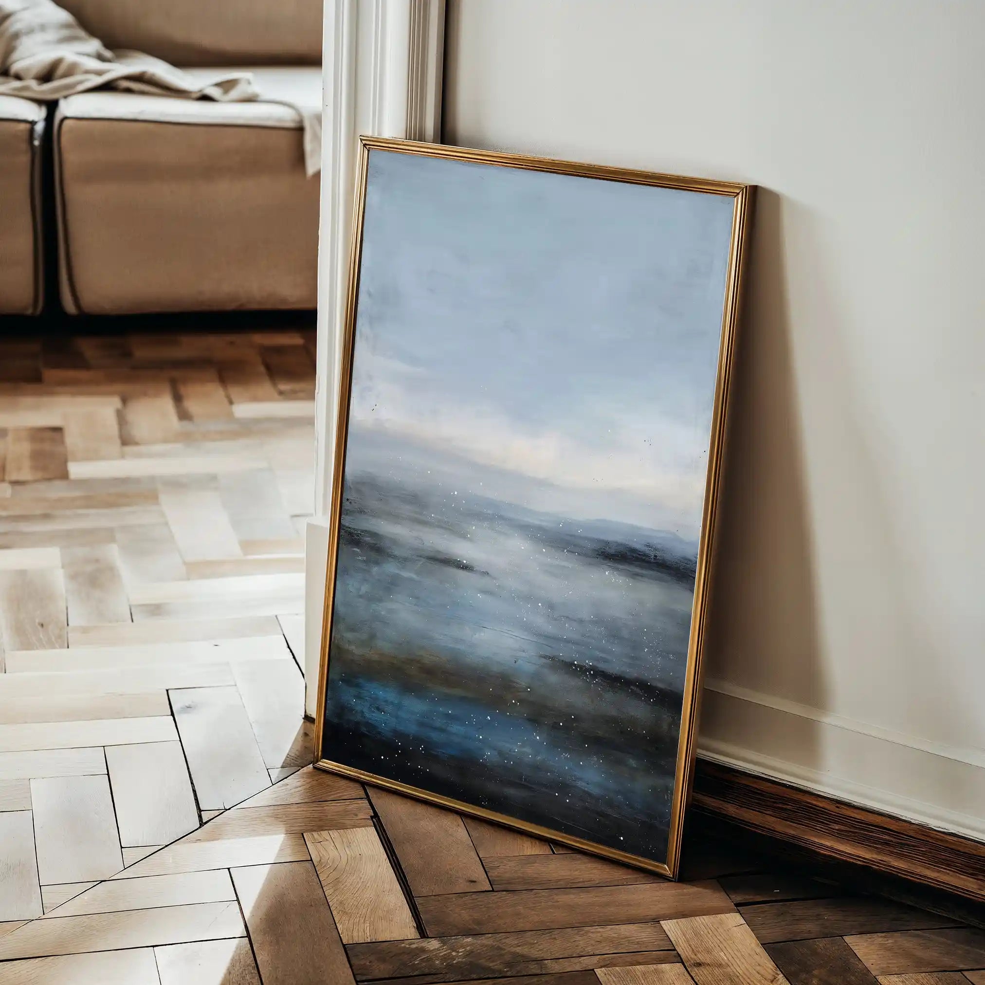 Abstract 1886 Canvas Art 60 x 40 cm / Stretched on hidden frame