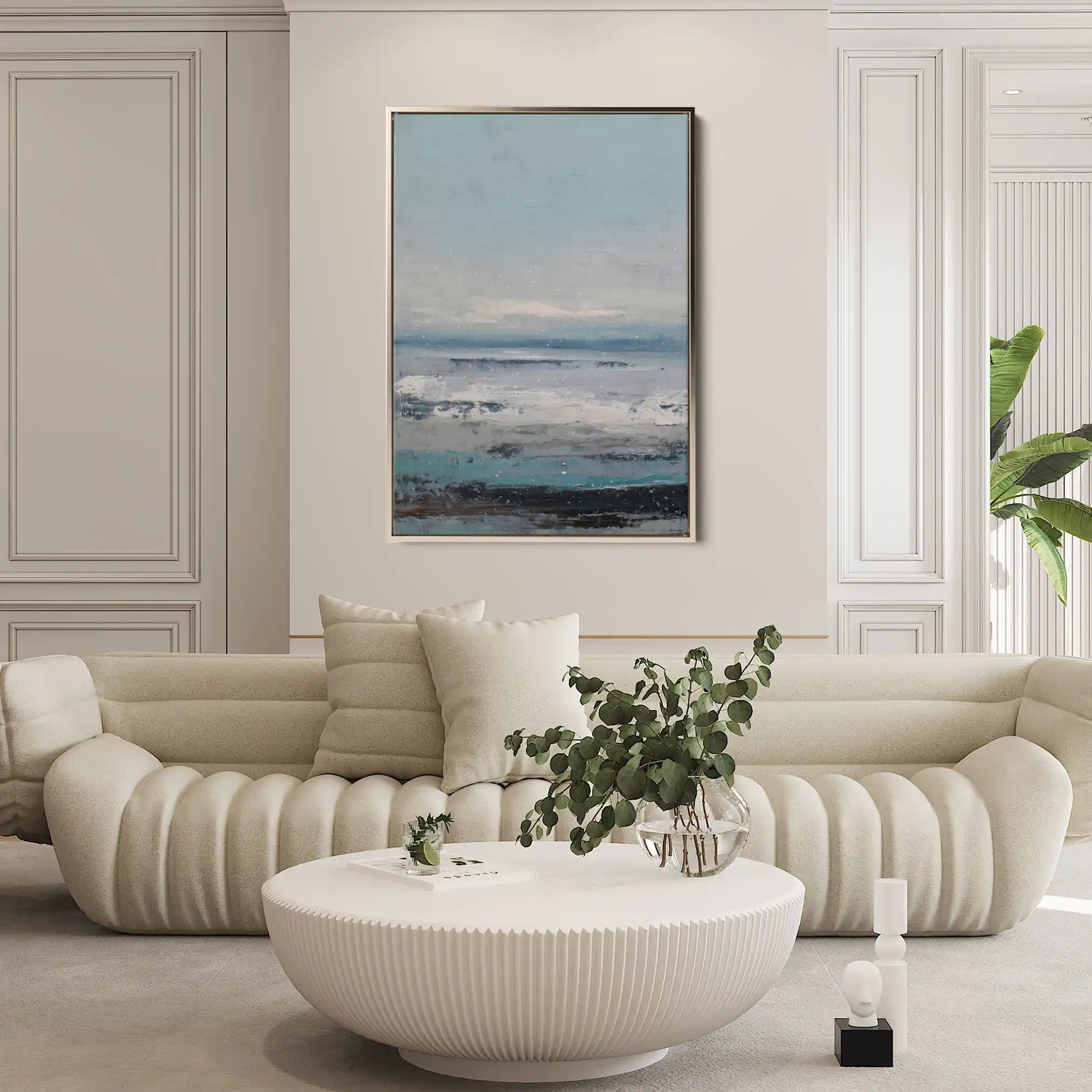 Abstract 1887 Canvas Art 60 x 40 cm / Stretched on hidden frame