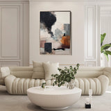 Abstract 1888 Canvas Art 60 x 40 cm / Stretched on hidden frame