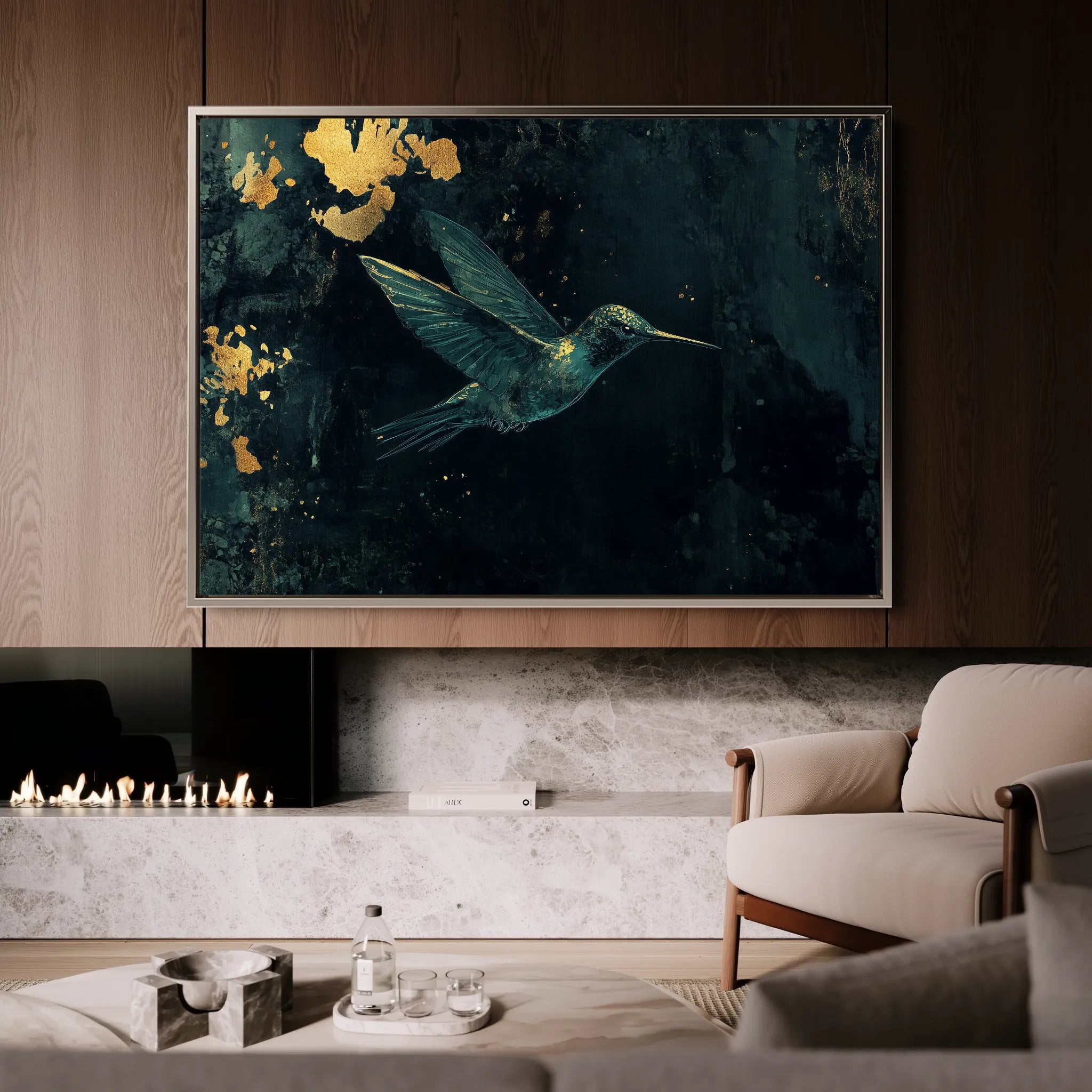 Animals Canvas Wall Art WAD189-AN 90 x 60 cm / Stretched on hidden frame