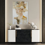 Portrait 189 Canvas Art 90 x 60 cm / Stretched on hidden frame