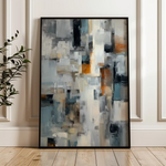 Abstract 1890 Canvas Art 60 x 40 cm / Stretched on hidden frame